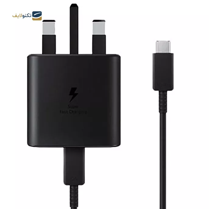 gallery- شارژر دیواری سامسونگ سه شاخه اروپا مدل EP-TA845 - توان 45 وات - به همراه کابل تبدیل USB-C copy.png