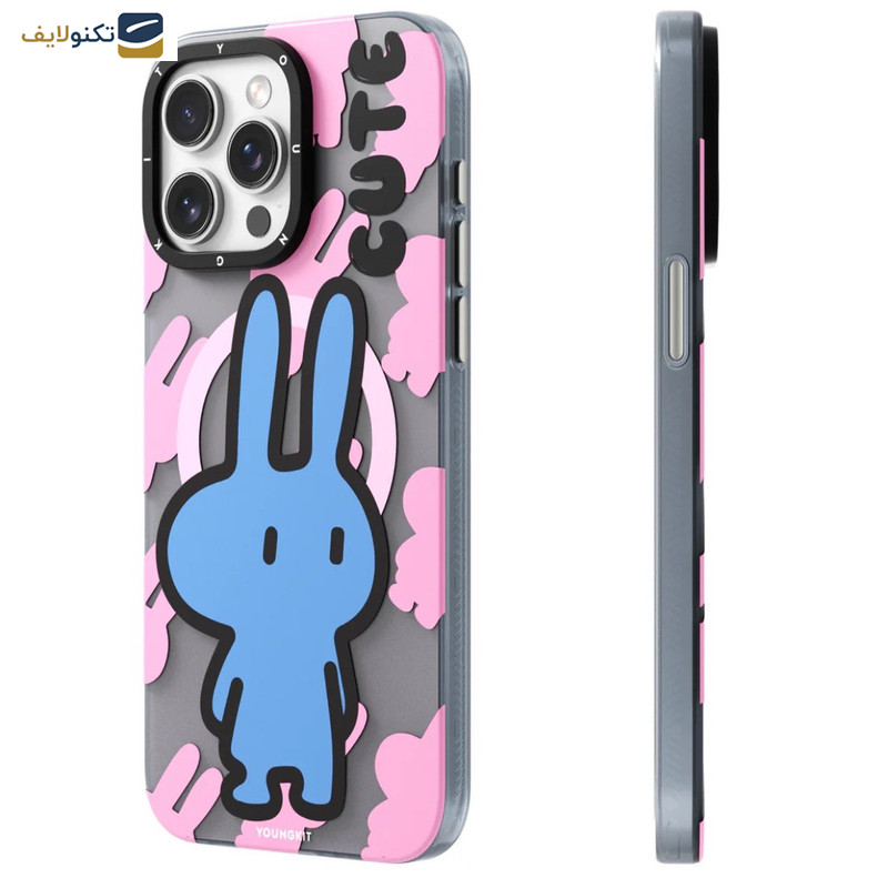 gallery-کاور گوشی اپل Iphone 13 pro max یانگ کیت مدل Pink Bunny Bliss copy.png