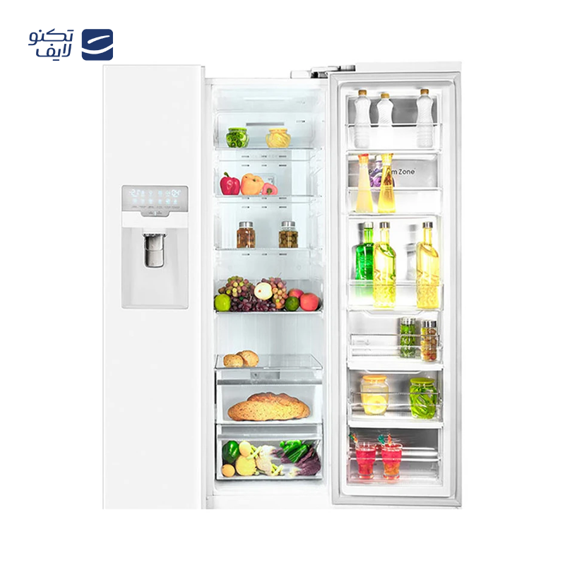 gallery-یخچال فریزر ساید بای ساید اسنوا مدل S3Di-S100-S copy.png