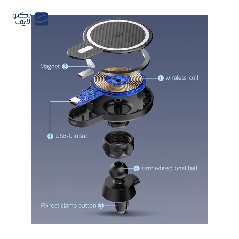 gallery-پایه نگهدارنده گوشی موبایل الدینیو مدل MG09 copy.png