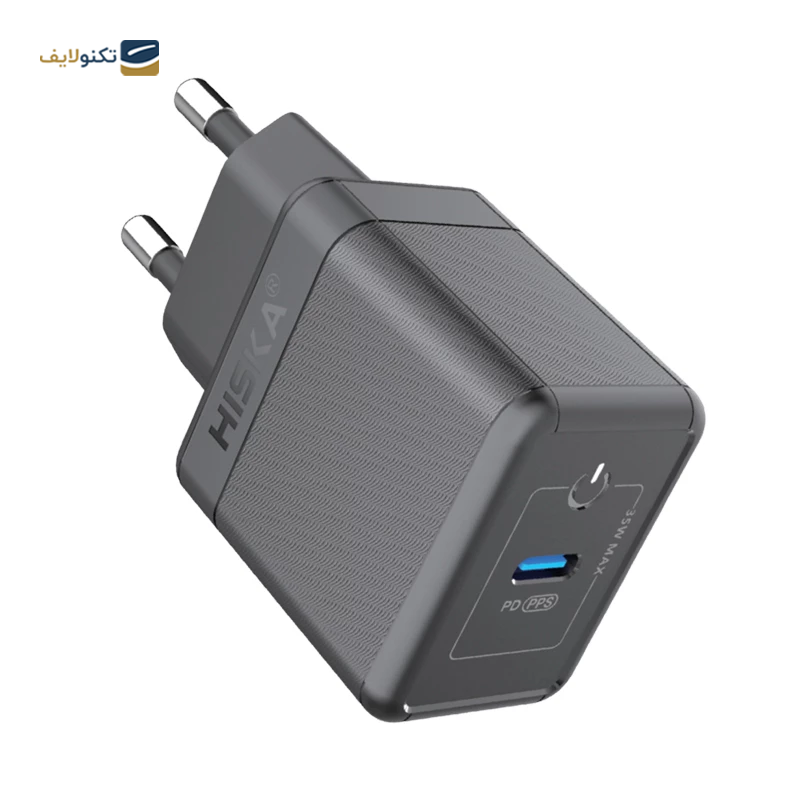 gallery-شارژر دیواری هیسکا مدل H-108 به همراه کابل تبدیل USB-C copy.png