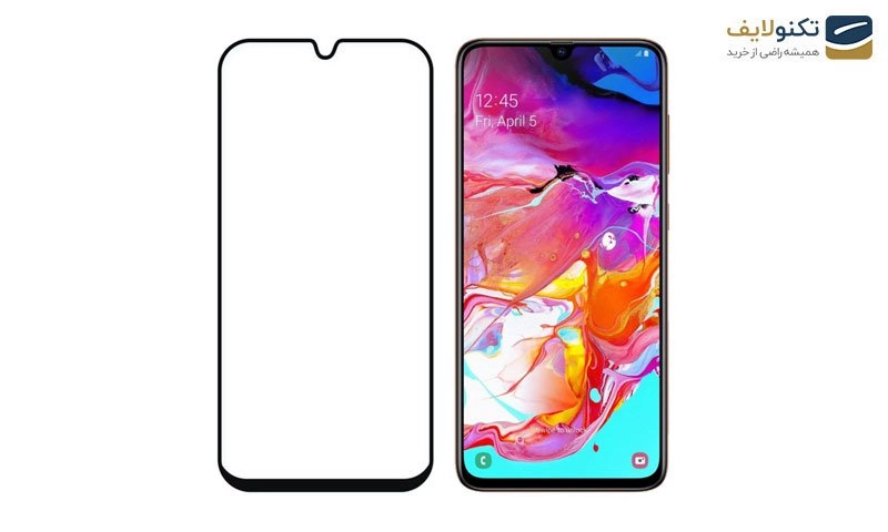 محافظ صفحه نمایش سرامیکی مناسب برای گوشی سامسونگ Galaxy A70