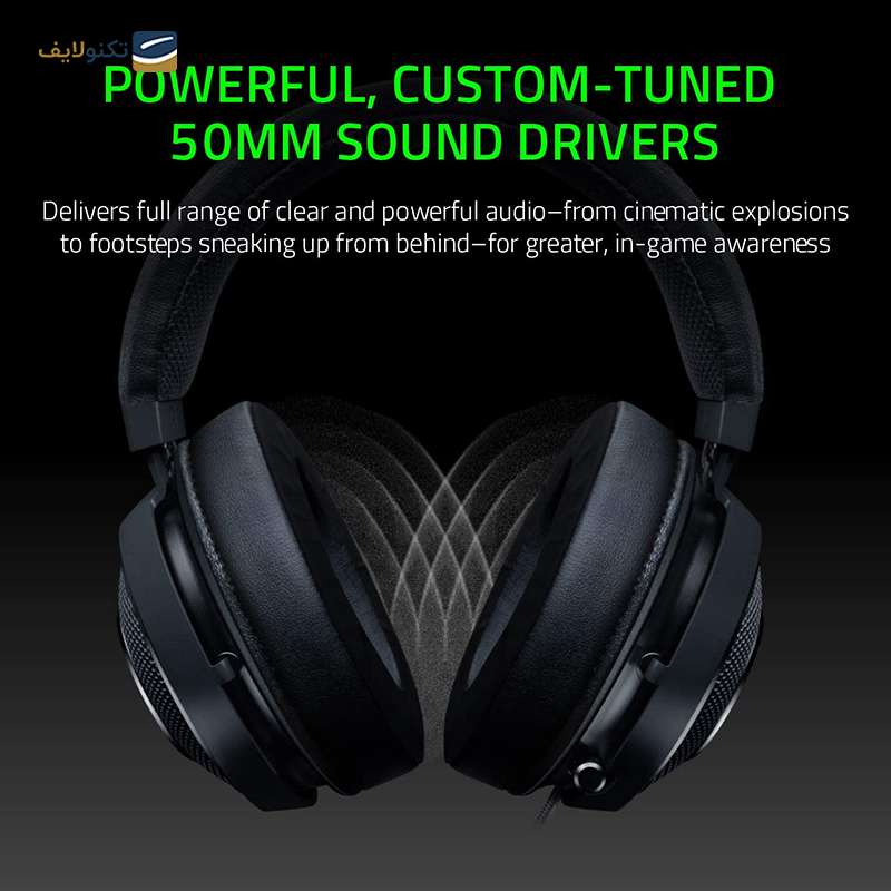 gallery-هدفون با سیم گیمینگ ریزر مدل Kraken X Lite copy.png