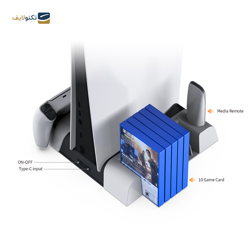 gallery-پایه خنک کننده دابی مدل multifunctional cooling stand مناسب برای پلی استیشن 5 copy.png