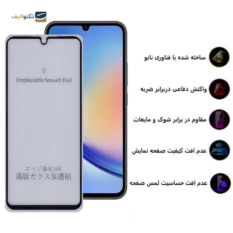 gallery-گلس گوشی سامسونگ Galaxy A54 بوف مات مدل 5D-Matte-G copy.png