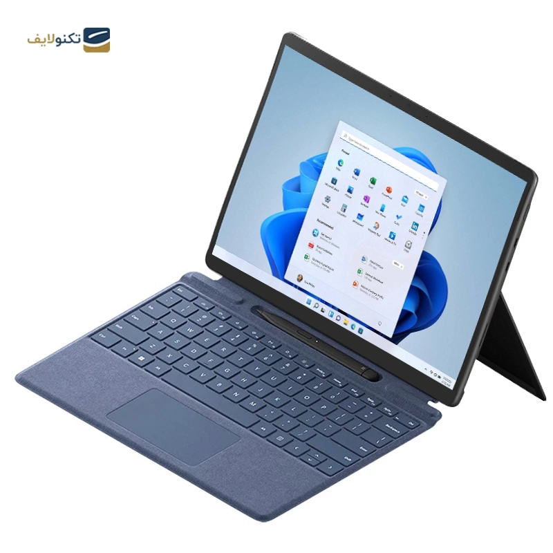 gallery-تبلت مایکروسافت مدل Surface Pro 8 i5 ظرفیت 128 گیگابایت رم 8 گیگا‌بایت با کیبورد Black Type Cover Pro X copy.png