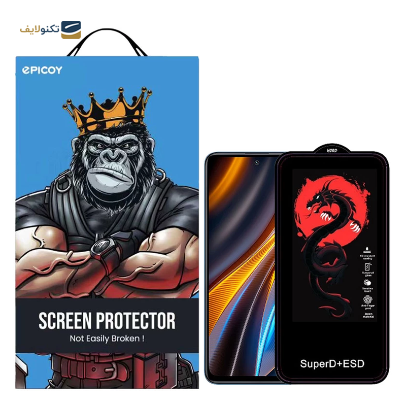 gallery-گلس گوشی شیائومی Mi 11 Lite 5G - 12 Lite اپیکوی مدل Dragon ESD copy.png