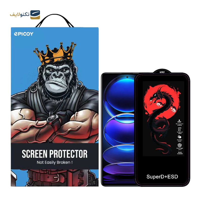 gallery-گلس گوشی شیائومی Redmi Note 11 Pro Plus - Note 10 Pro اپیکوی مدل Dragon ESD copy.png