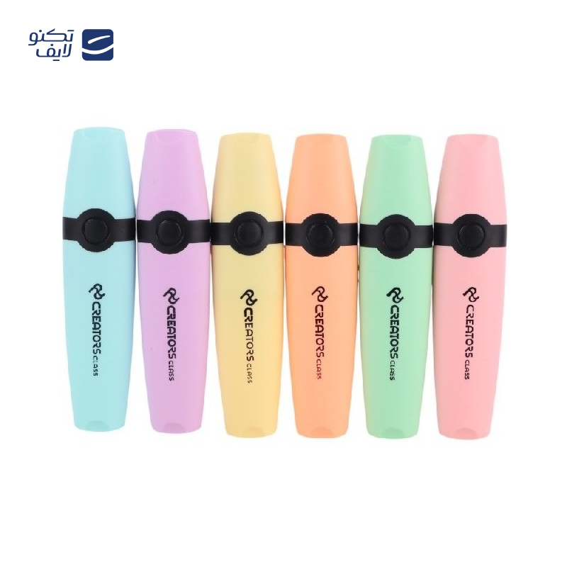 gallery-ماژیک هایلایتر کریتورز کلاس مدل HLF-6 بسته ۶ عددی copy.png