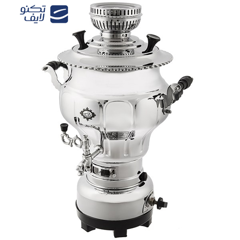 سماور گازسوز عالی نسب مدل Naghshineh ظرفیت 6 لیتر