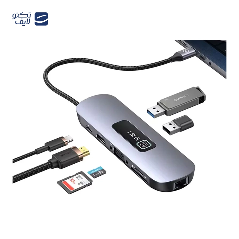 gallery-هاب USB-C یوسمز 8 پورت مدل SJ643 copy.png gallery-هاب USB-C یوسمز 8 پورت مدل SJ643 copy.png