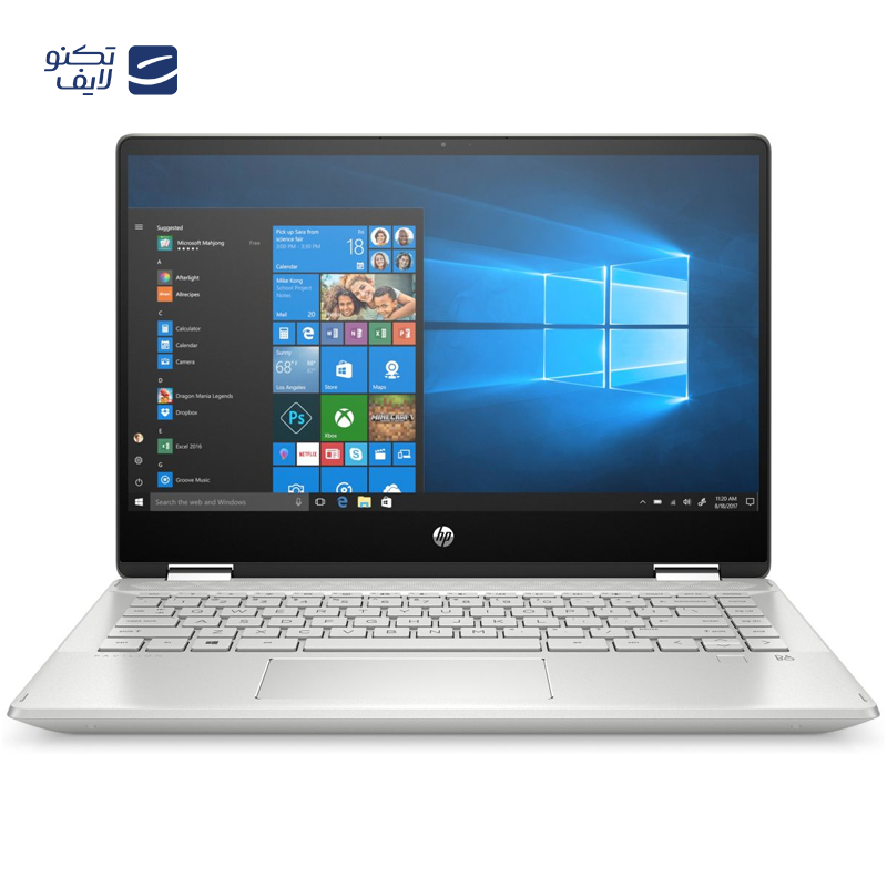 gallery-لپ تاپ استوک USED - اچ پی 14 اینچی مدل Pavilion X360 i3 8130 4GB 128GB - نقره ای copy.png