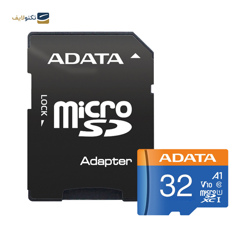 gallery-کارت حافظه microSDXC ای دیتا مدل Premier V10 A1 کلاس 10 استاندارد UHS-I سرعت 100MBps ظرفیت 64 گیگابایت به همراه آداپتور copy.png