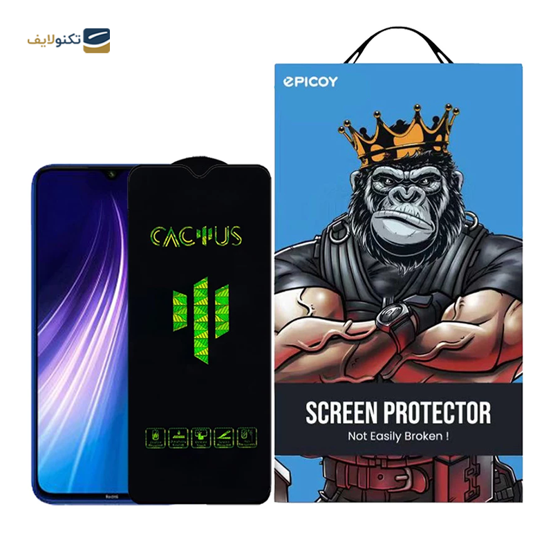 gallery-گلس گوشی شیائومی Redmi Note 8 اپیکوی مدل Cactus  copy.png