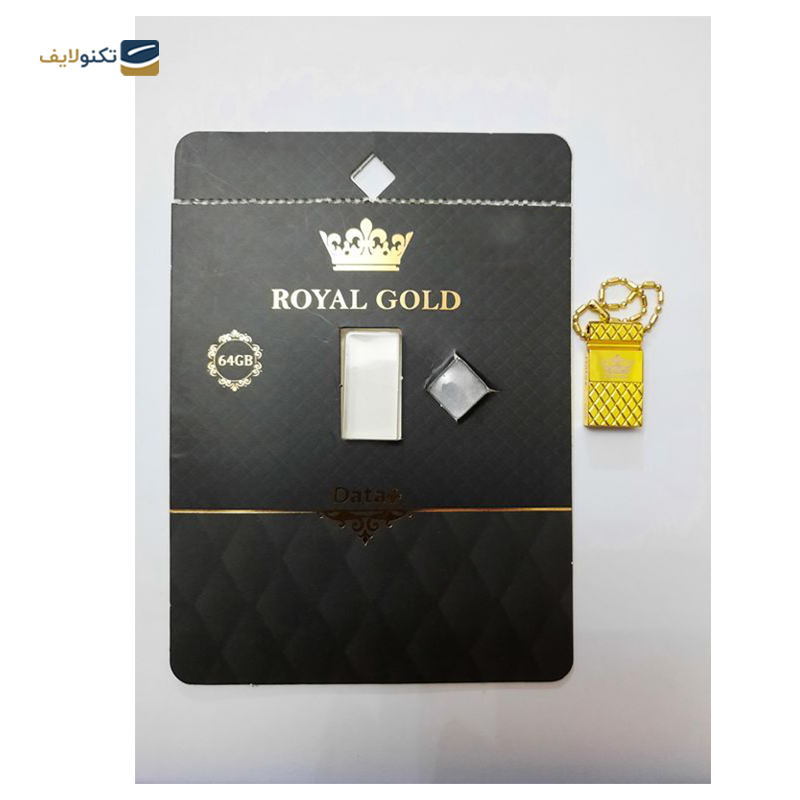 فلش مموری دیتا پلاس مدل Royal gold-U2 ظرفیت 64 گیگابایت فلش مموری دیتا پلاس مدل Royal gold-U2 ظرفیت 64 گیگابایت