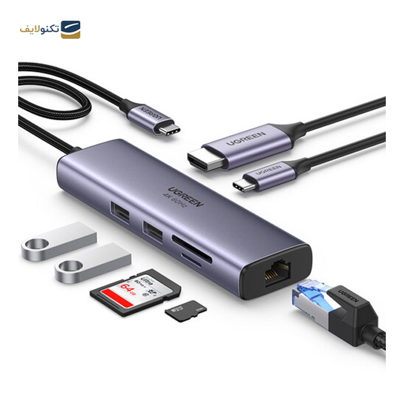gallery-هاب USB-C یوگرین 7 پورت مدل CM512 60515-gallery-0-TLP-36261_27cde906-e426-4e27-add6-71cdc77c58b7.png