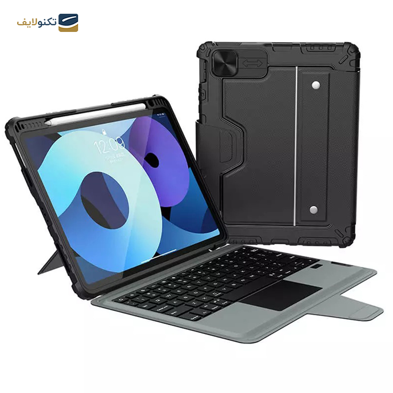 gallery-کیف کلاسوری تبلت اپل iPad Pro 12.9 (2022) نیلکین مدل Bumper Combo Backlit Keyboard به همراه کیبورد copy.png