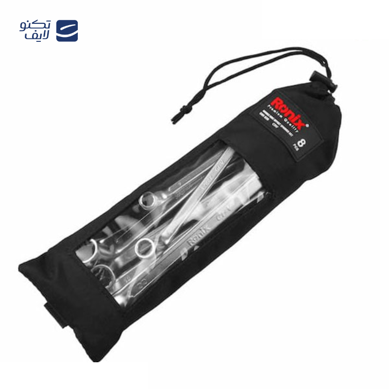 مجموعه 8 عددی آچار رینگ رونیکس مدل RH-2301