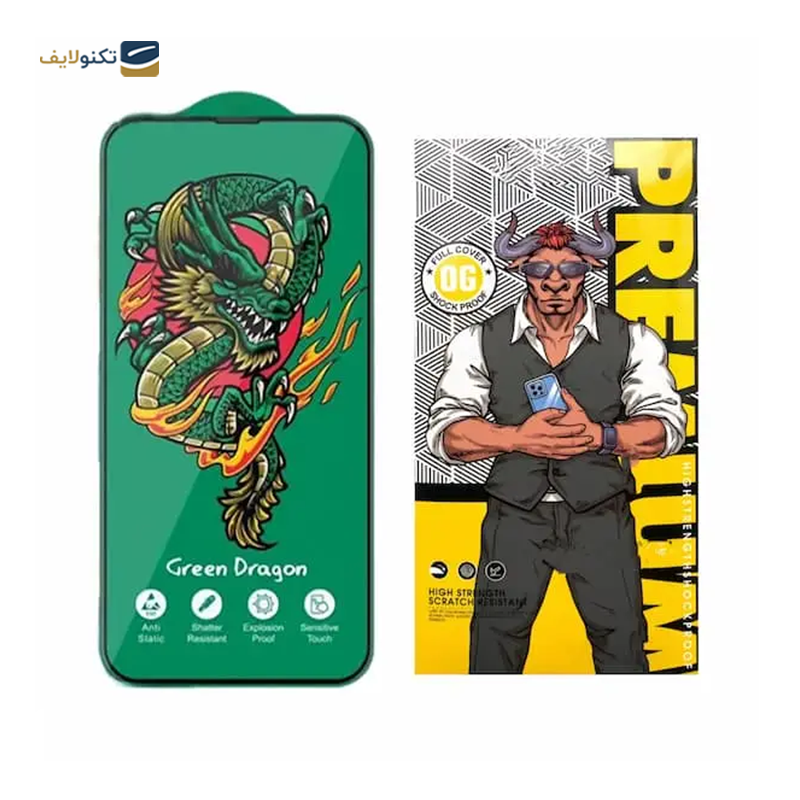 gallery-گلس گوشی پوکو X6 Pro اوجی مدل Green Dragon copy.png