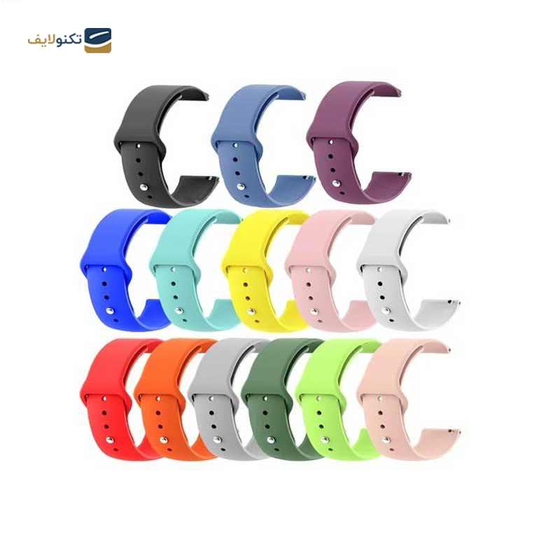 بند اپیکوی مدل SiliconBand مناسب برای ساعت هوشمند سامسونگ Galaxy Watch 22mm