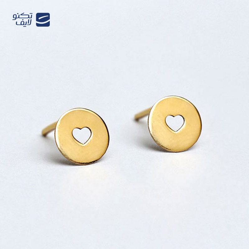 gallery-گوشواره طلا زنانه طرح فیل و قلب قو طلایی کد E025117 copy.png