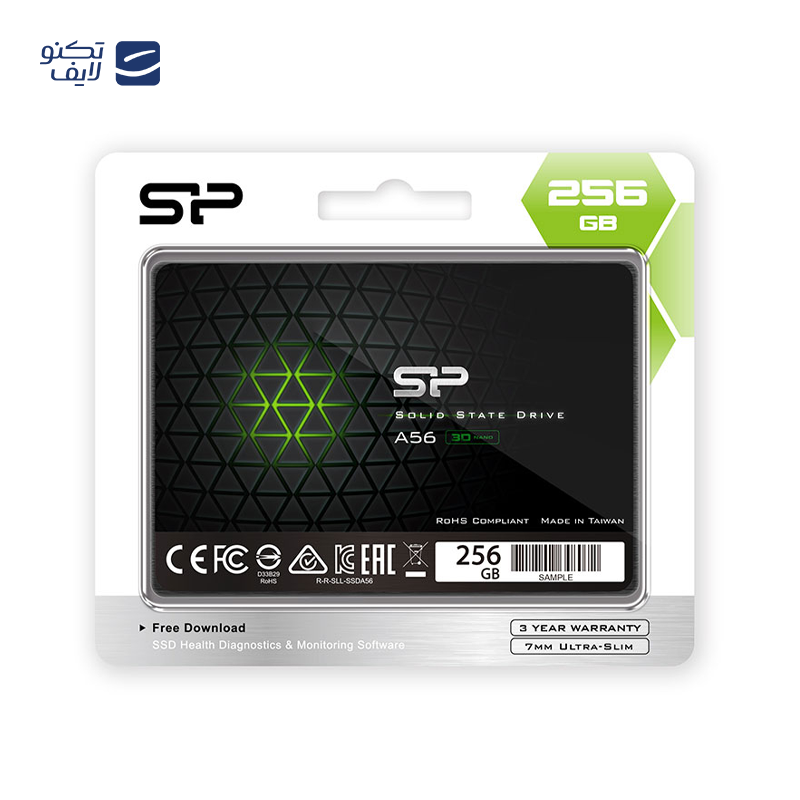 اس اس دی اینترنال سیلیکون پاور مدل A56 ظرفیت 128 گیگابایت