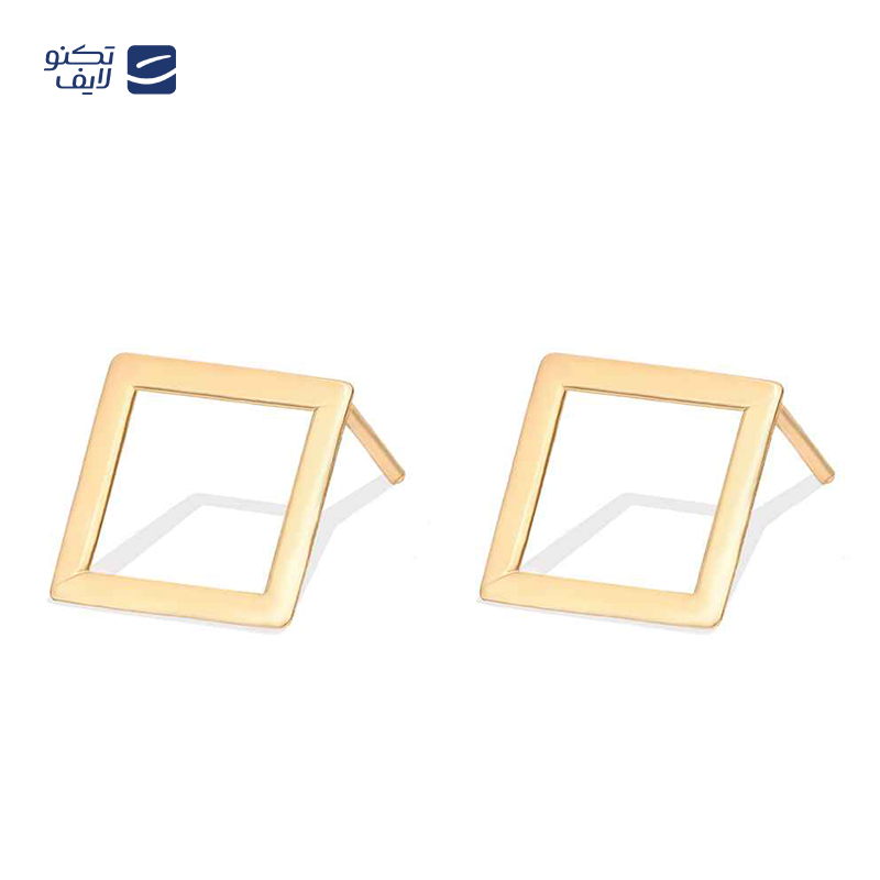 gallery-گوشواره طلا زنانه طرح شبدر ساده قو طلایی کد E039106 copy.png