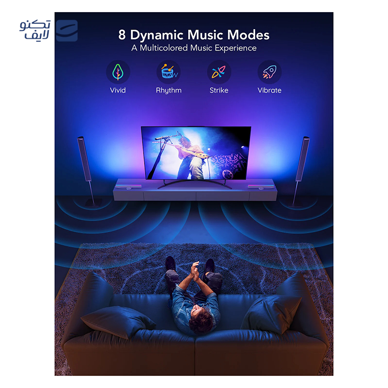 gallery-ریسه هوشمند تلویزیون 85 - 75 اینچ گووی مدل Govee TV Backlight 3 Lite H6099 copy.png