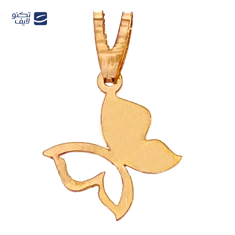 gallery-آویز طلا زنانه طرح لیزری خوشحال هماتیت گلد کد 132044 copy.png