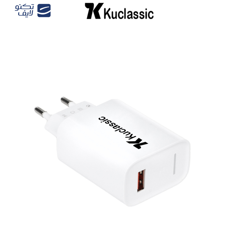 شارژر دیواری 20 وات کوکلاسیک مدل C-3 به همراه کابل USB-C