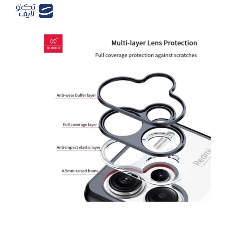 کاور زیفرند مدل Xundd beatle مناسب برای گوشی موبایل شیائومی Redmi Note 13 pro plus 5G