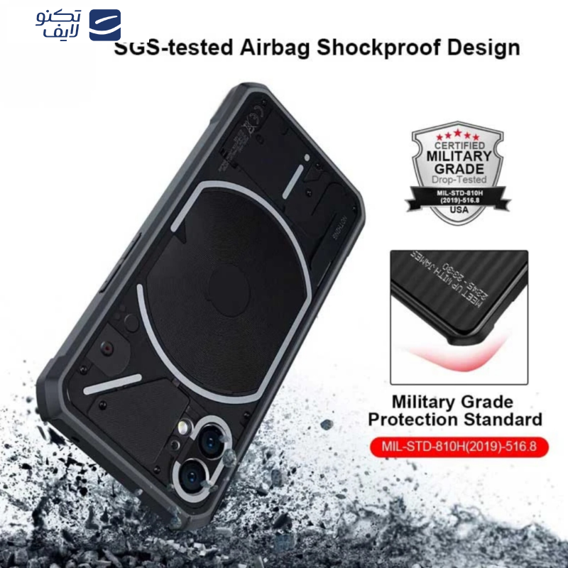 کاور زیفرند مدل Beatle مناسب برای گوشی موبایل ناتینگ Phone 2