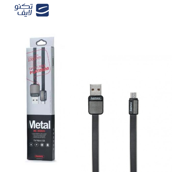 کابل تبدیل USB به microUSB ریمکس مدل RC-044m طول 1 متر