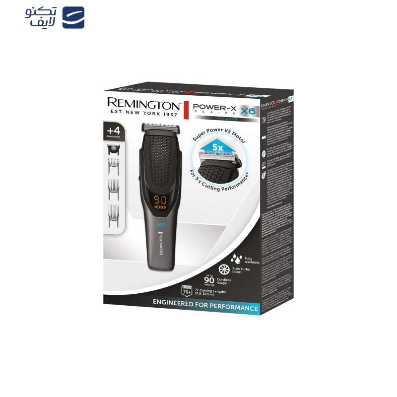 ماشین اصلاح موی سر و صورت رمینگتون مدل HC6000X ماشین اصلاح موی سر و صورت رمینگتون مدل HC6000X