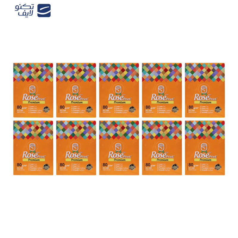 کاغذ A5 رزپرینت کد PG14 بسته 5000 عددی