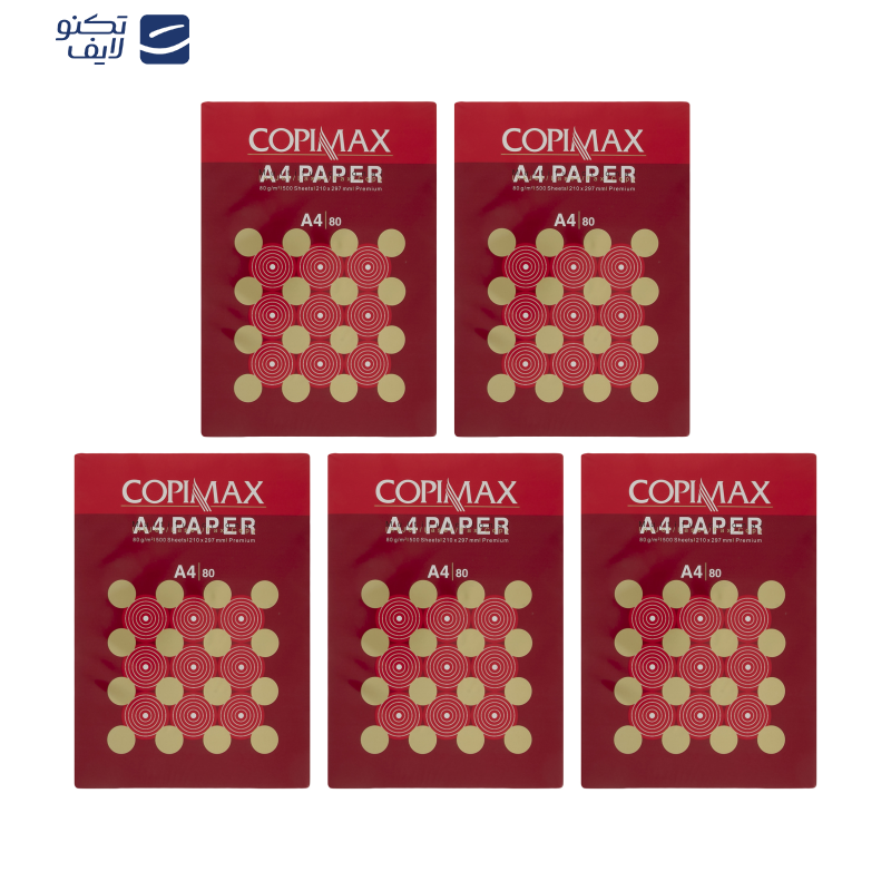 کاغذ A4 کپی مکس مدل Premium بسته 2500 عددی