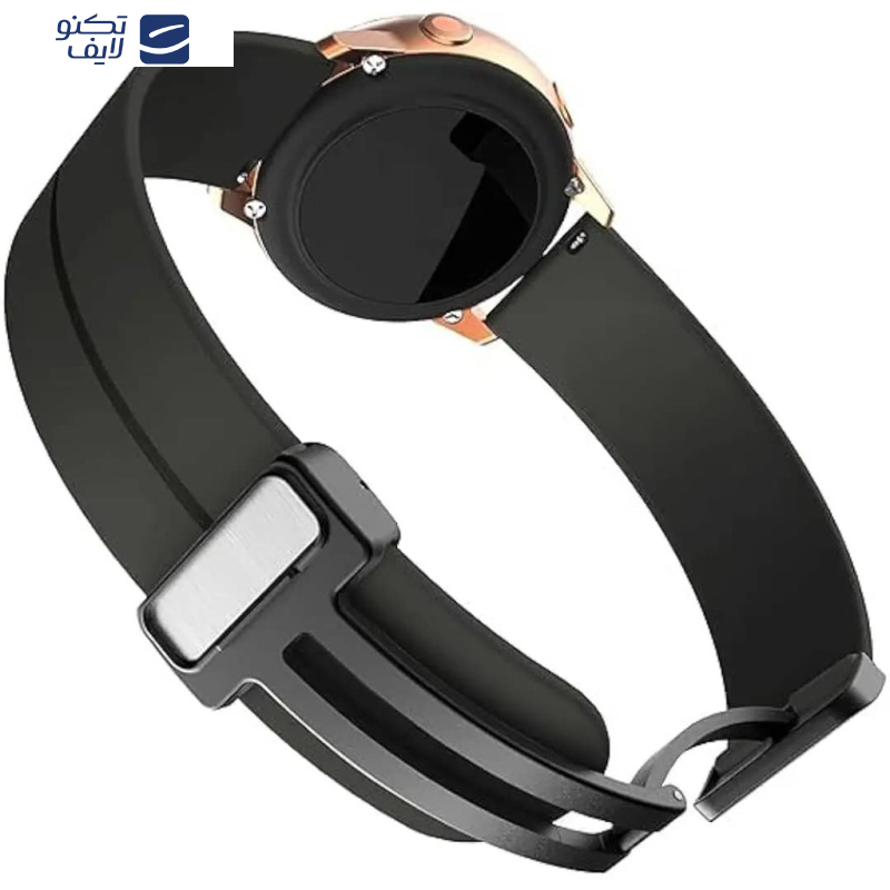 بند اپیکوی مدل SiliconeMag20 سایز 20mm مناسب برای ساعت هوشمند سامسونگ سری Galaxy Watch 4/5/5 Pro/6/ َActive1/2