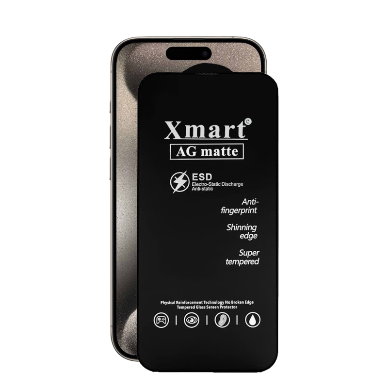 محافظ صفحه نمایش مات اپیکوی مدل Xmart Ag Matte مناسب برای گوشی موبایل اپل iphone 15 Pro Max محافظ صفحه نمایش مات اپیکوی مدل Xmart Ag Matte مناسب برای گوشی موبایل اپل iphone 15 Pro Max