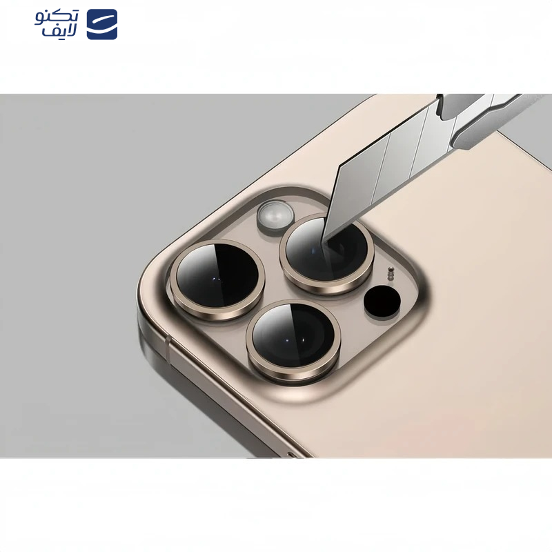 محافظ لنز دوربین گرین لاین مدل Hd Plus Camera Lens مناسب برای گوشی موبایل اپل iPhone 16 Pro Max / 16 Pro