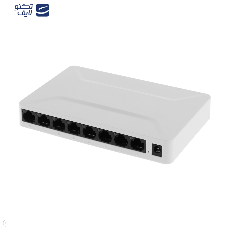 سوئیچ شبکه دسکتاپ غیر مدیریتی 8 پورت مدل GS08