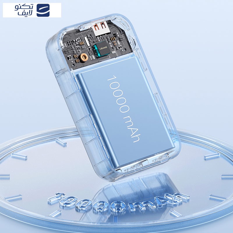 پاوربانک یوسمز مدل CD221 ظرفیت 10000 میلی آمپر ساعت