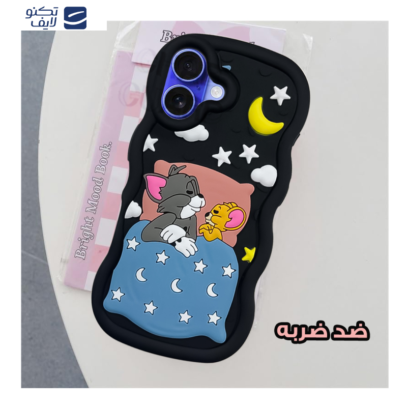 کاور قاب گارد طرح تام و جری مدل GT20 مناسب برای گوشی موبایل سامسونگ Galaxy A06 4G