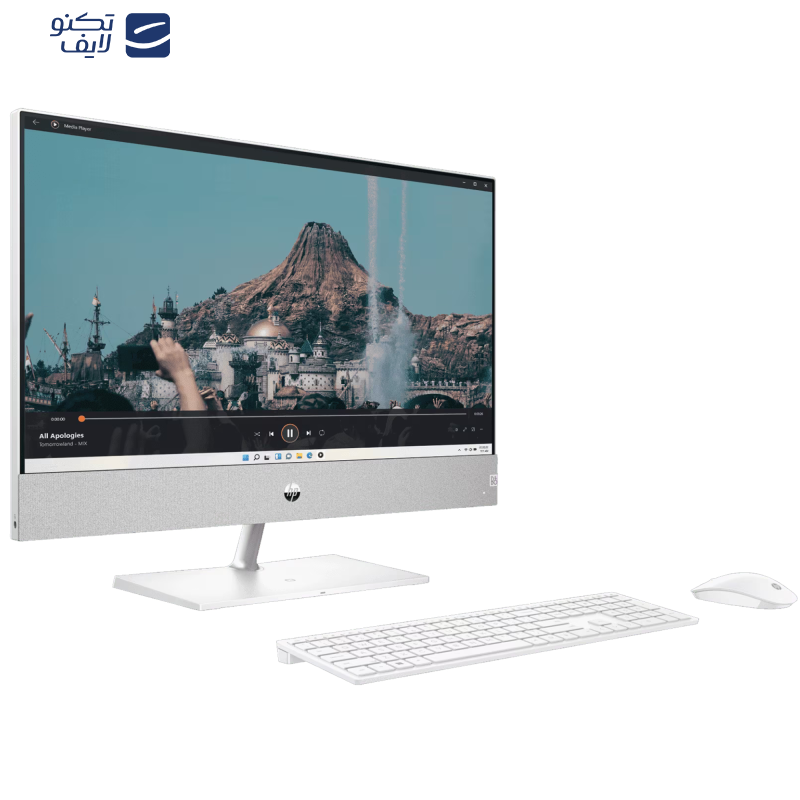 کامپیوتر همه کاره 23.8 اینچ اچ‌ پی مدل Pavilion 24 CA2187nh-i5 13400T 16GB 512SSD RTX3050