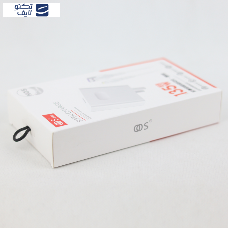 شارژر دیواری 135 وات  مدل HO5 به همراه کابل لایتنینگ