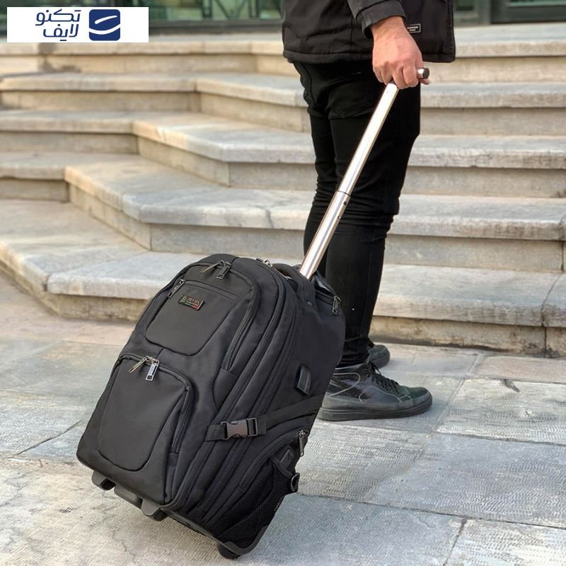 کوله پشتی چرخدار الکسا مدل 884SLK