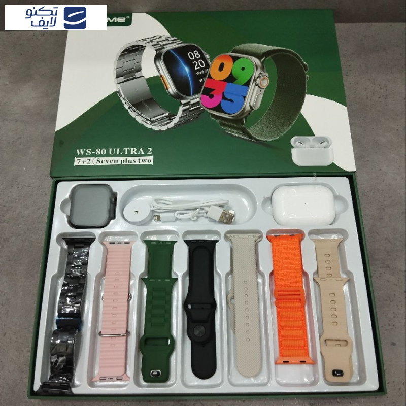 ساعت هوشمند ویسمی مدل WS-80 ULTRA 2