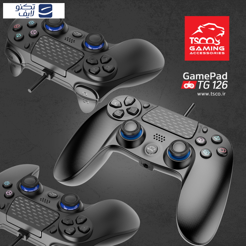 دسته بازی تسکو مدل TG 126 دسته بازی تسکو مدل TG 126