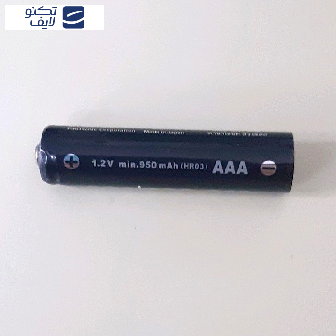 باتری نیم قلمی قابل شارژ پاناسونیک مدل eneloop pro-HR03