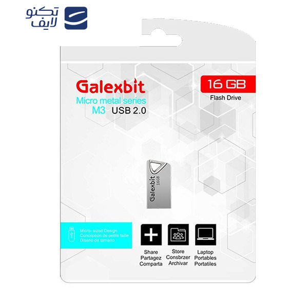 فلش مموری گلکسبیت مدل M3 ظرفیت 16 گیگابایت