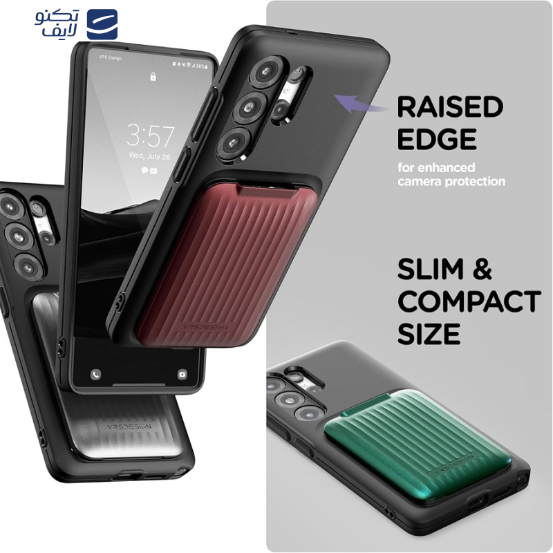  کاور وی آر اس مدل D-Wallet Orb Fit مناسب برای گوشی موبایل سامسونگ Galaxy S25 Ultra